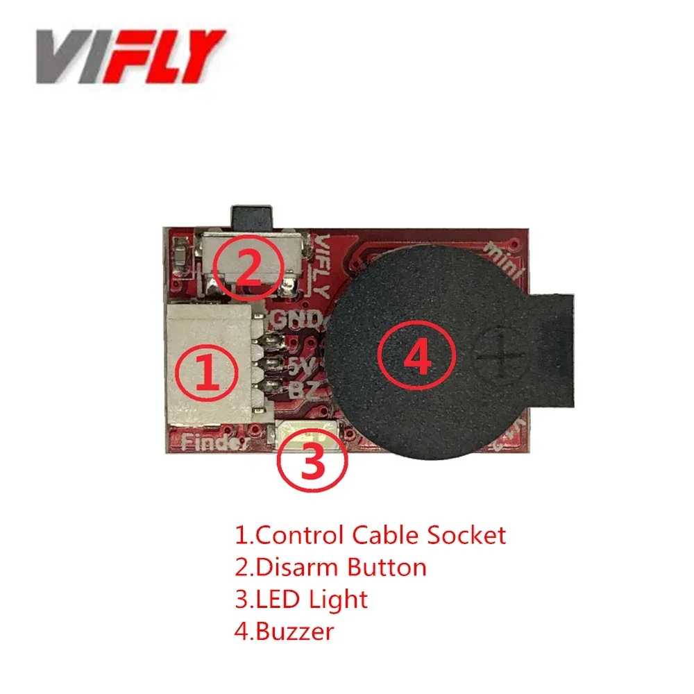 Foxeer Reaper F4 128K 65A Esc - VIFLY Finder Mini Mikro FPV Buzzer